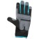 Workers, polyester gloves, without coverage, with dots, size 10, gray