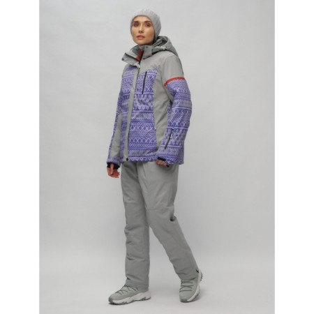 Ski suit, size 60, purple color-30