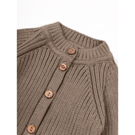 Knitted Knitted Children's Pure Love Tot, height 86 cm, brown color-6
