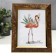Photo frame plastic 15x20 cm "Chocolate leaves, golden double frame" 24.7x19.8 cm