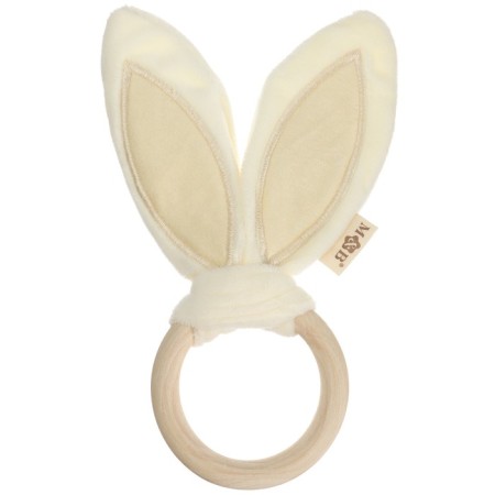 New Year's gift set: toy - squeak and ISURUK - pitch "Bunny", beige color-7