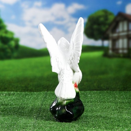 Garden figure "Two pigeons" 37cm-2