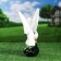 Garden figure "Two pigeons" 37cm