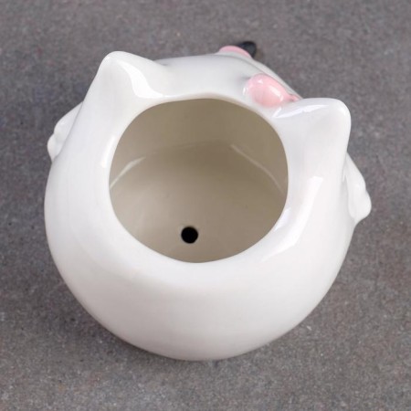 Pot "Cat with Bantik" 10x8cm-4