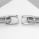 Earrings Metal "Bohemia" measurement, color silver