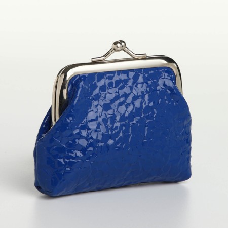 Women's wallet on the farmar, blue color