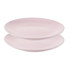 Set of plates Liberty Jones Simplicity, D = 21.5 cm, 2 pcs, pink color
