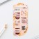 Magnetic bookmarks on the substrate “For the most beautiful teacher”, 6 pcs.
