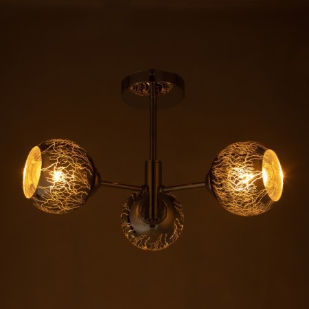 Apollo chandelier 3x60W e27 chrome-2