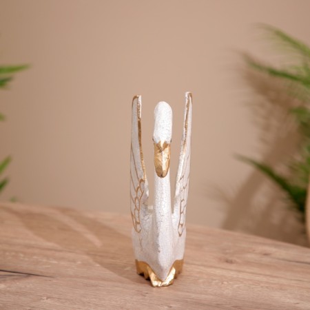 Souvenir "Swan" wood 25 cm-2