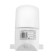 Lamp for the bath/sauna Italmac Sauna 02 01, up to 60 W, IP65, E27, inclined, white +130 ° C