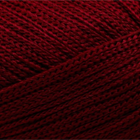 Yarn "Macrame Macrama" 100% polyester 130m/90g (145 Bordeaux)-6