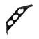 Flat 190 bracket, mod, 2, 2 pcs, black color