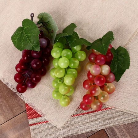 Flood "Matte grapes" 22 berries 12 cm, mix-3