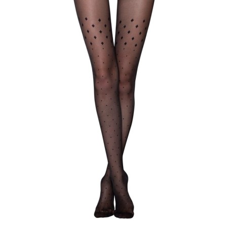 Women's tights Fantasy Evening, size 4, color Nero-1