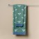 Tainted towel Maya, size 70x140 cm, green color