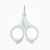 Children's scissors, manicure, with a cap, white color