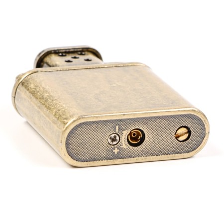 Gas lighter for smoking "Flame", metal, piezo-2