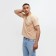 Men's T-shirt Minaku Slim Fit: Lemon color color, rr 48