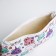 Cosmetic bag with lightning, white/multi -colored color