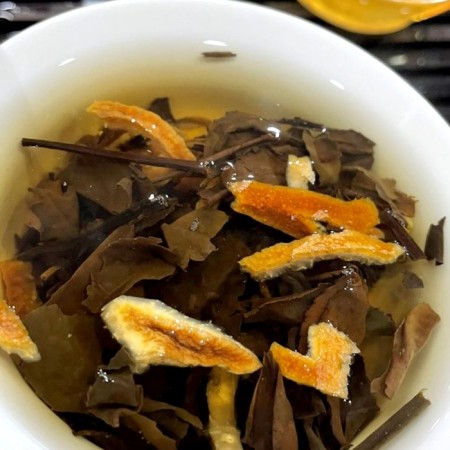 Chinese Sinned White Tea Chenpi Baicha, 100 g, 2018, Fujan, damn it-2