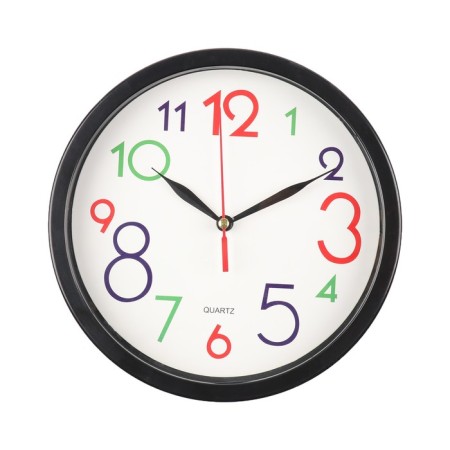 Watch Wall "Color Figures", D-20 cm, discrete move-2