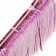 Garland "rain" with sticky tape, 2 meters, pink color