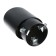 Duffer for a muffler 16.7 × 10 cm, landing 76 mm, black mat