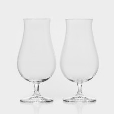 A set of glass glasses for beercraft beer, 630 ml, 2 pcs
