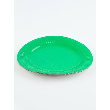 Set of paper dishes disposable "jungle" 6 plates, 6 glasses-5