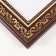 Photo frame plastic 20x25 cm "Greece" brown with gold 27x32 cm