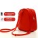Children's backpack 20*9*22.5, lightning department, butterfly, red