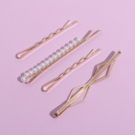 Hair clips "Decorate the world yourself", 8 x 10.6 cm-3