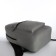 Youth backpack with lightning, external pocket, gray color
