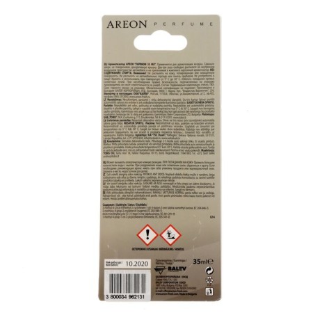Flavor-spray of areon Perfume 35 ml, black crystal 704-PFB-03-5