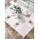 Set of napkins for setting the table "Flowers in a vase", rectangular, size 32x46 cm, 4 pcs