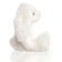 Soft Gulliver toy "Bunny Vyslowry", white color, 24 cm