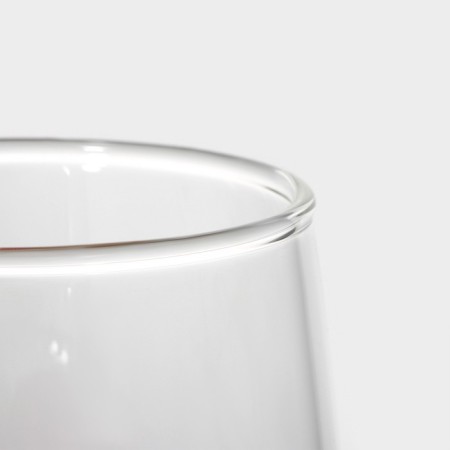 Glass mug with wooden cover "Arbuzik", 300 ml-5