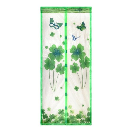 The mesh-storm on the door is anti-minute, with a pattern, a magnetic lock and fastener tape, 45*210 cm, 2-3