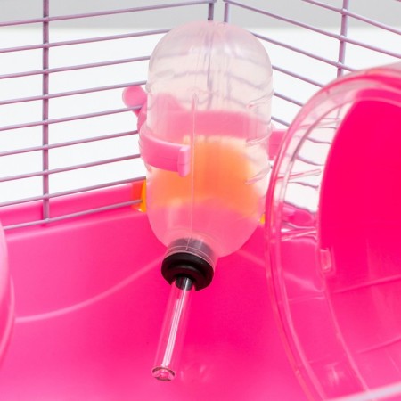 The cage for rodents "Pigzon", 31 x 24 x 30 cm, pink-7
