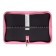 Penal 1 section, 135 x 205 x 30 mm, textile, Erich Krause Pastelprins, pink 57542