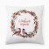 New Year. Decorative pillowcase "Ethel" bullfinch 40x40 ± 4 cm, 100% cotton