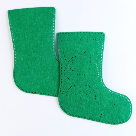 Sewing kit. New Year's toe of felt "Dragon with a ball", 18 x 27 cm-3