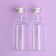 Storage set, 2 items, 50 ml, silver/transparent color