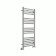 Water towel Terminus "Alba" P18, 500x1200 mm, lower connection, chrome