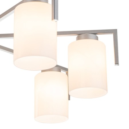 Lamp on the ESCADA rod, 1142/7p Silver. 7x60W, e27, 700x700x270 mm, silver color-2