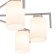 Lamp on the ESCADA rod, 1142/7p Silver. 7x60W, e27, 700x700x270 mm, silver color
