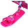Snow -chapel "Fairytale Patrol", SSP2, with a back and a seat belt, purple/pink