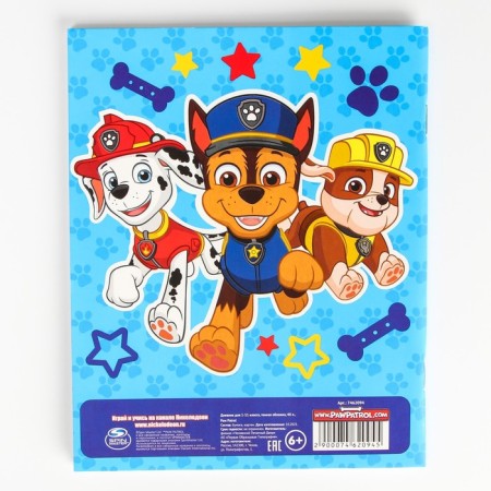 School diary, grade 1-11 in a soft cover, 48 liters of Gonchik, puppy patrol-2