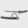 Souvenir weapon "Katana on the stand", brown scabbard, mix, 17cm